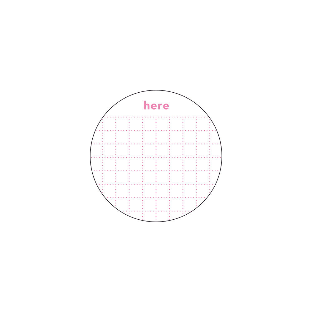 Daigo isshoni. To-Do Sticky Notes Film - Round