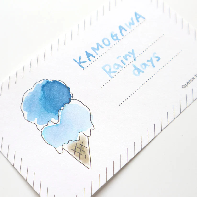 FORME. Ink Test & Message Card - Ice Cream Card