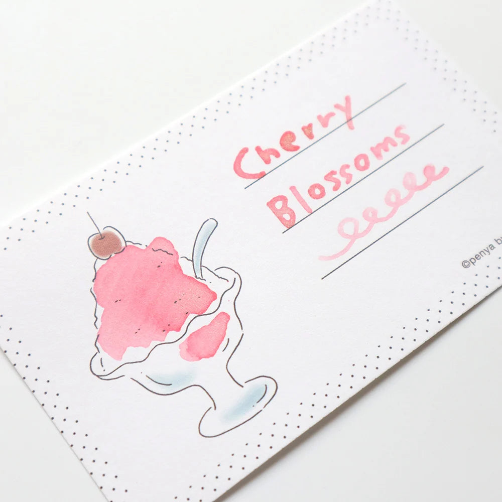 FORME. Ink Test & Message Card - Shaved Ice Card