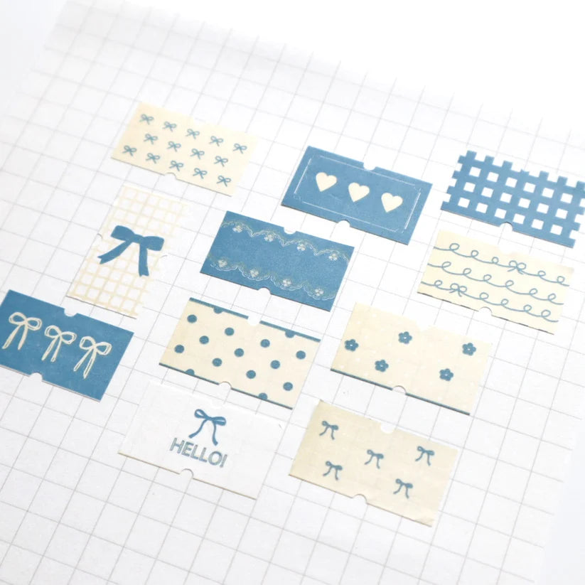 FORME. Labeler Seal - Ribbon Assortment Cream x Blue