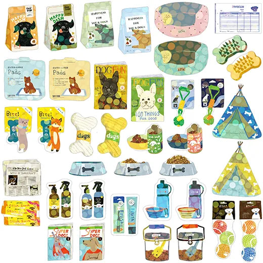 Greeting Life Haco Stickers - Dog Supplies