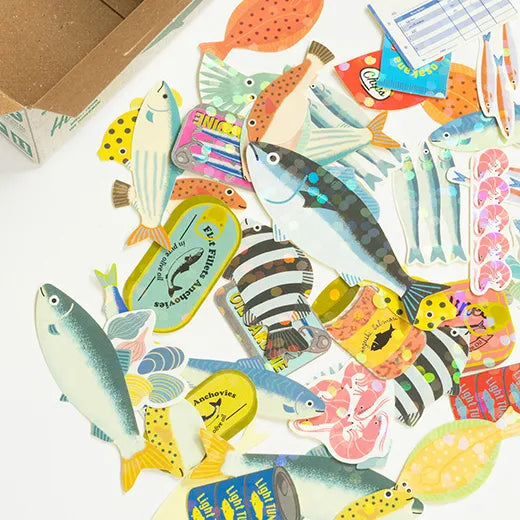 Greeting Life Haco Stickers - Fish