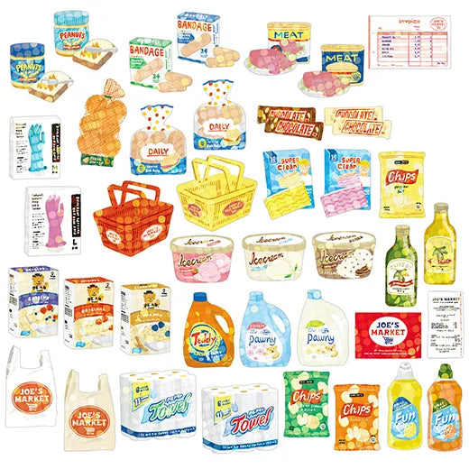 Greeting Life Haco Stickers - Supermarket