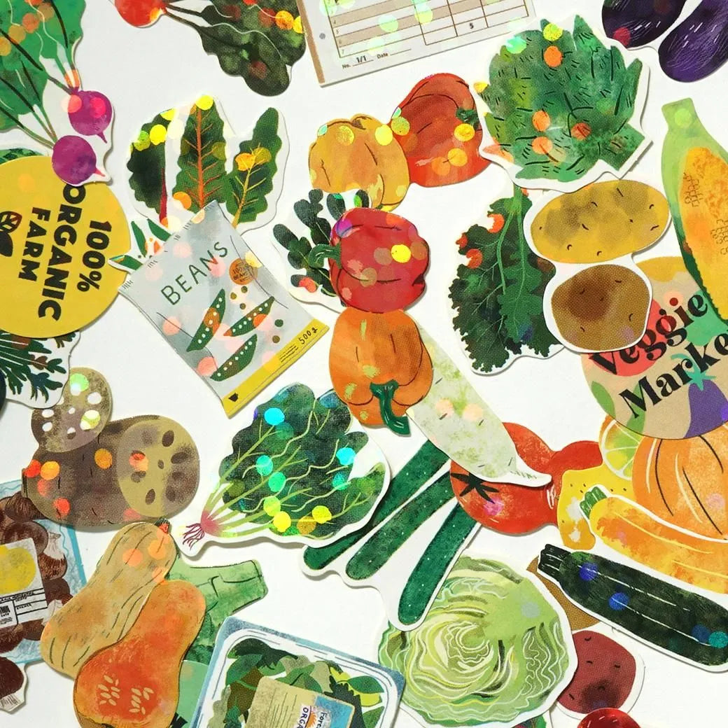 Greeting Life Haco Stickers - Vegetable