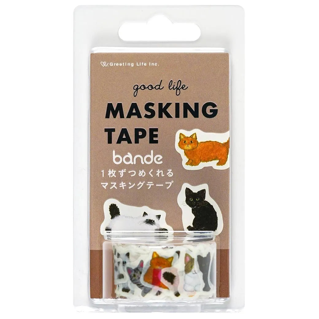 Greeting Life x Bande Masking Tape - Cat
