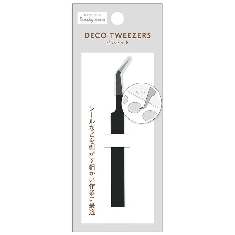 PLUS MART Deco Tweezers - Black