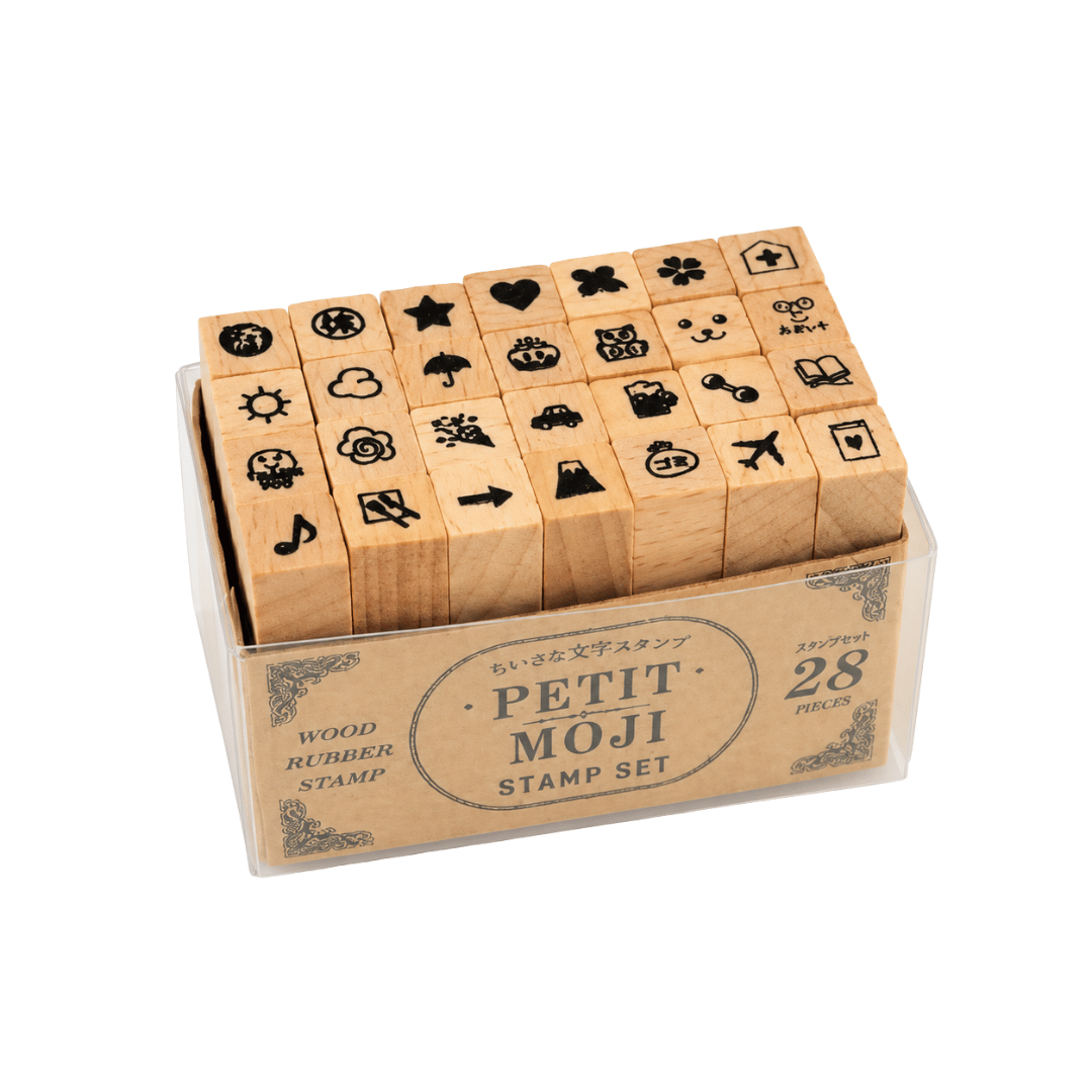 KODOMO NO KAO Petit Moji Stamp Set - Mark Set