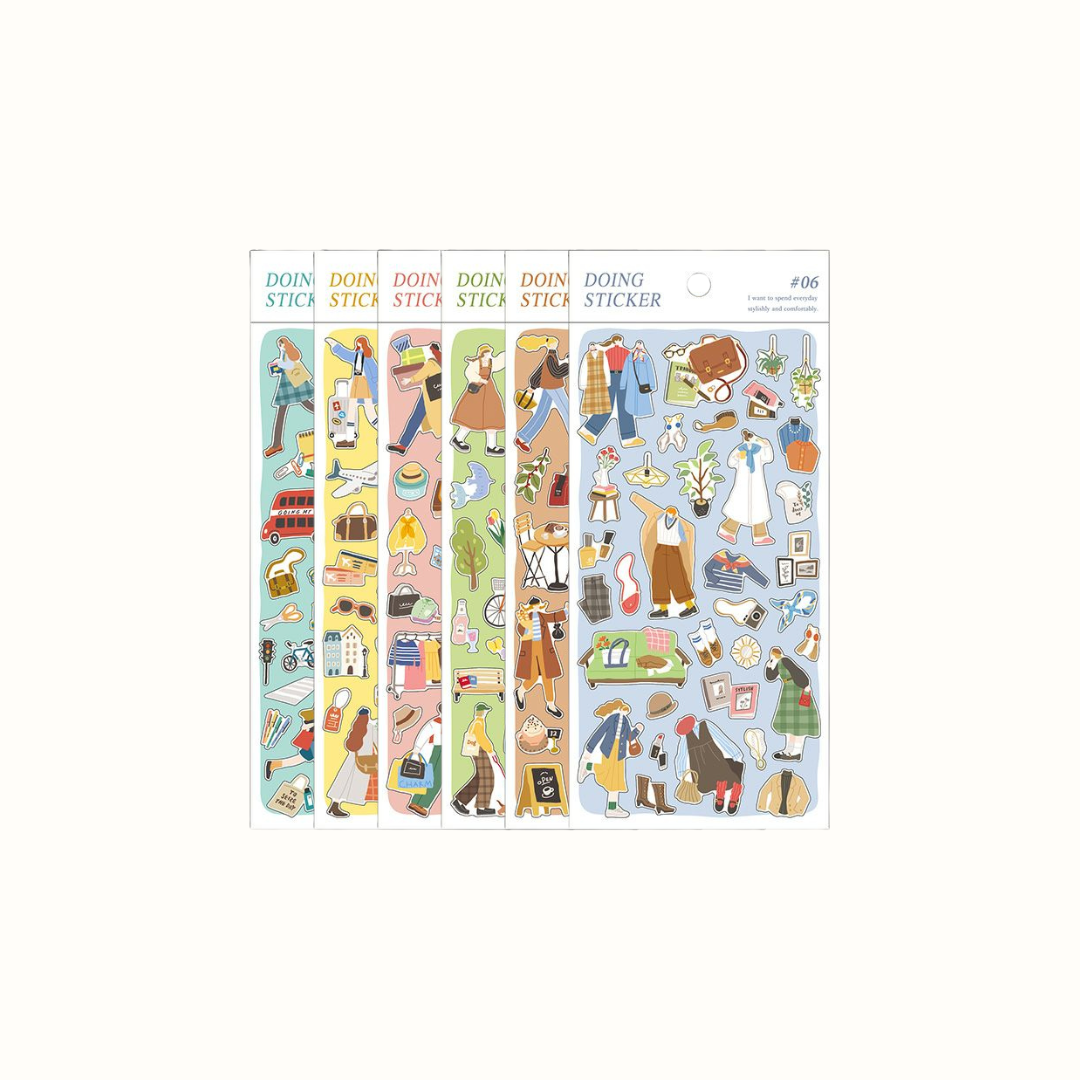 MIND WAVE Doing Stickers