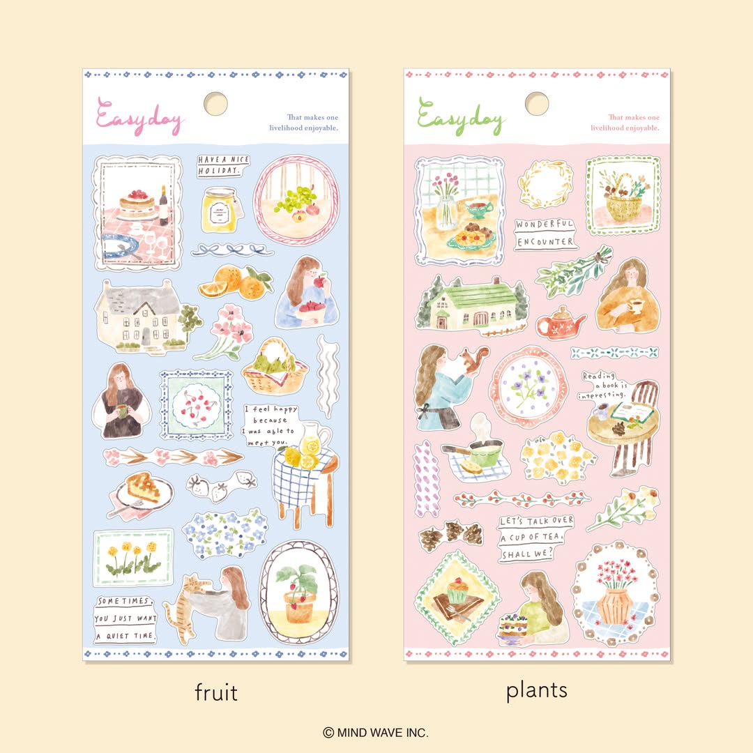 MIND WAVE Easyday Stickers