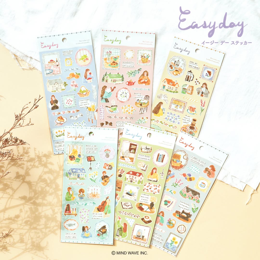 MIND WAVE Easyday Stickers