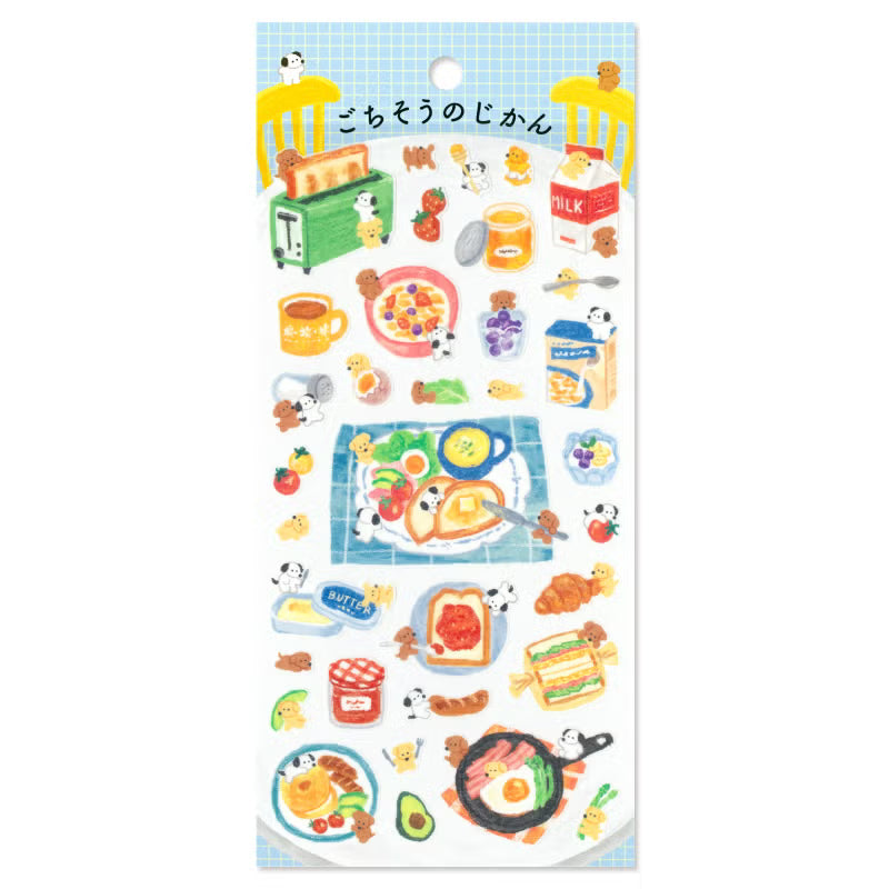 MIND WAVE Feast Time Stickers - Breakfast