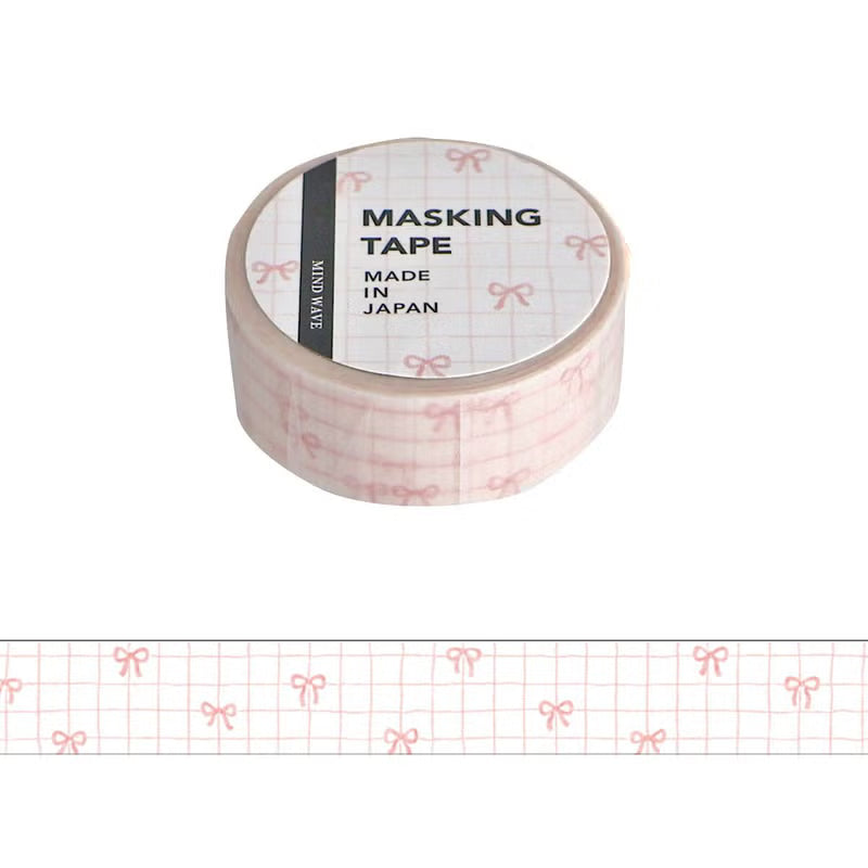 MIND WAVE Masking Tape - Check Pattern