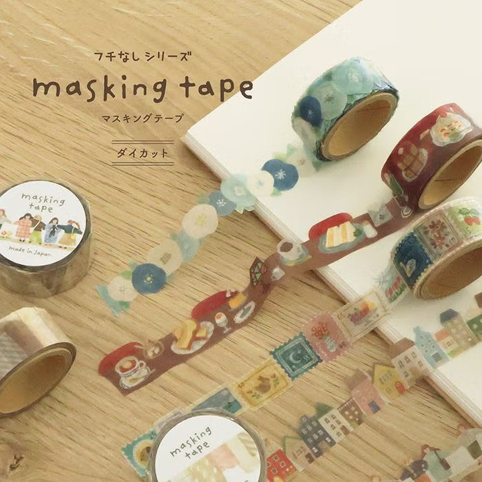 MIND WAVE Masking Tape - Flower Blue