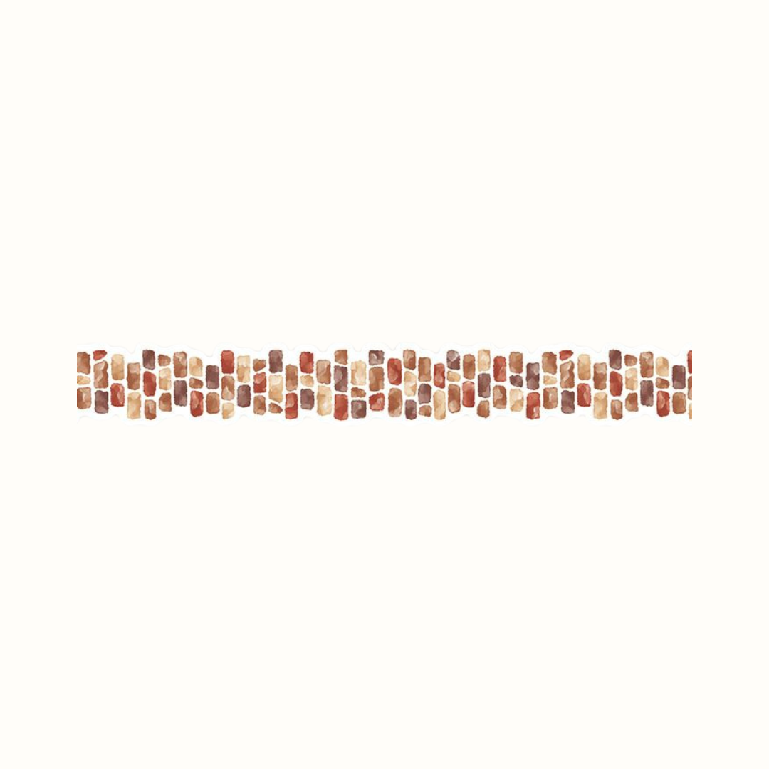 MIND WAVE Masking Tape - Brick