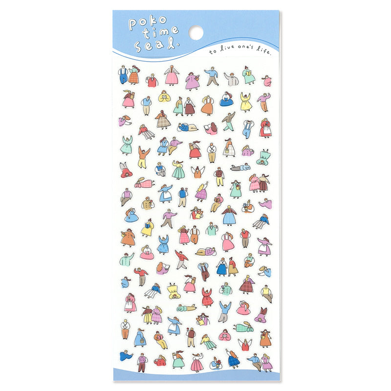 MIND WAVE Poko Time Seal Stickers