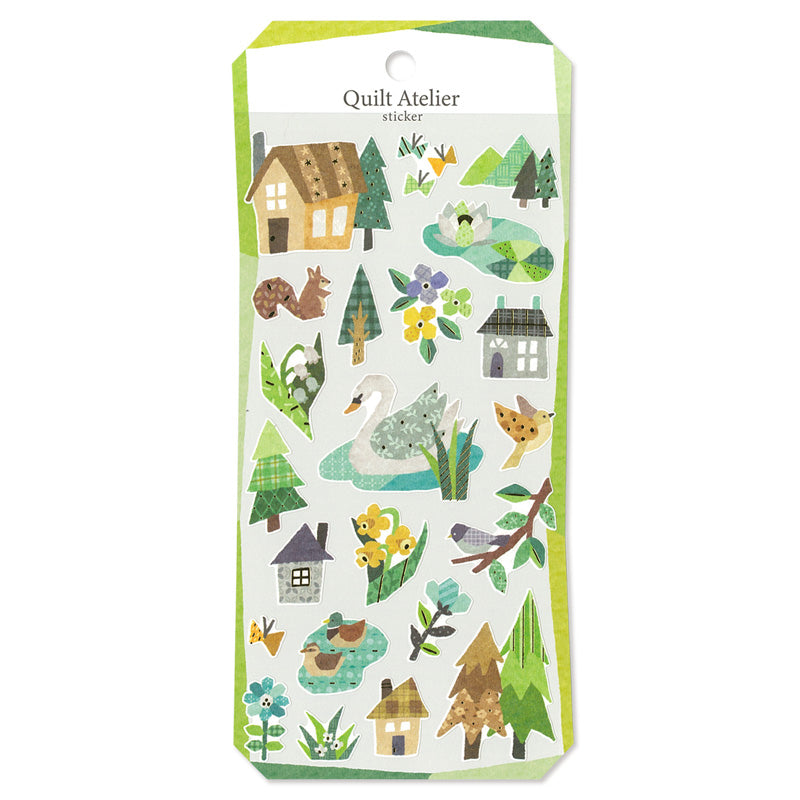 MIND WAVE Quilt Atelier Stickers