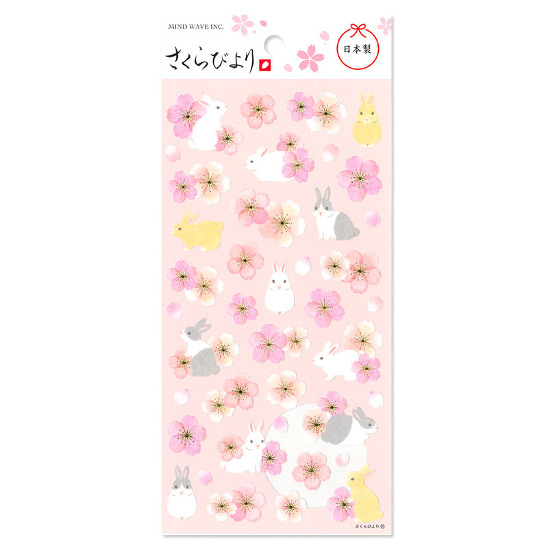 MIND WAVE Sakura Biyori Stickers