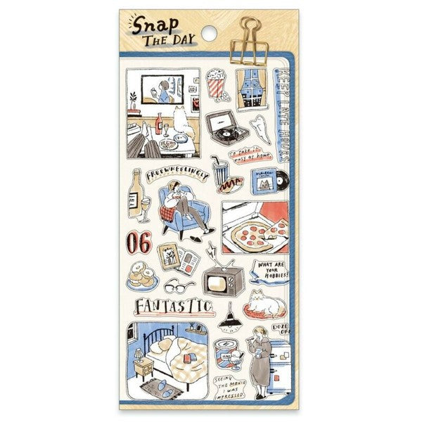 MIND WAVE Snap The Day Stickers