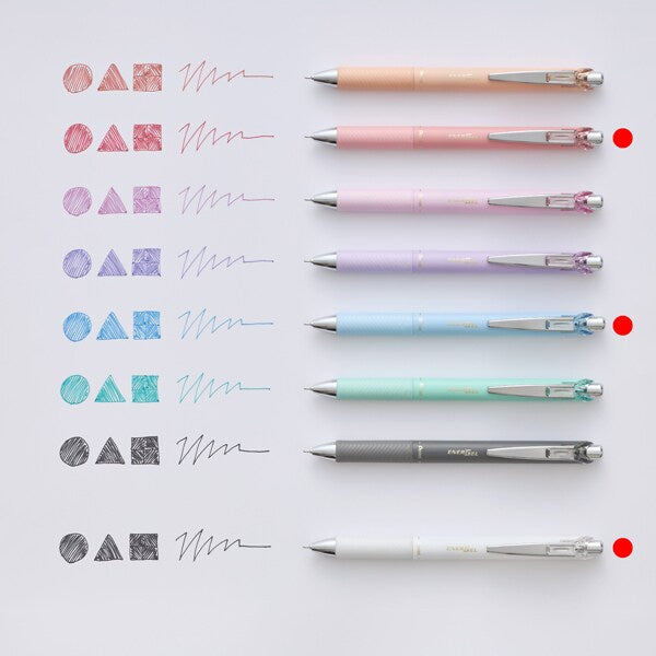 PENTEL Energel Kohare - Gel Pen - 0.5mm - Cool Set