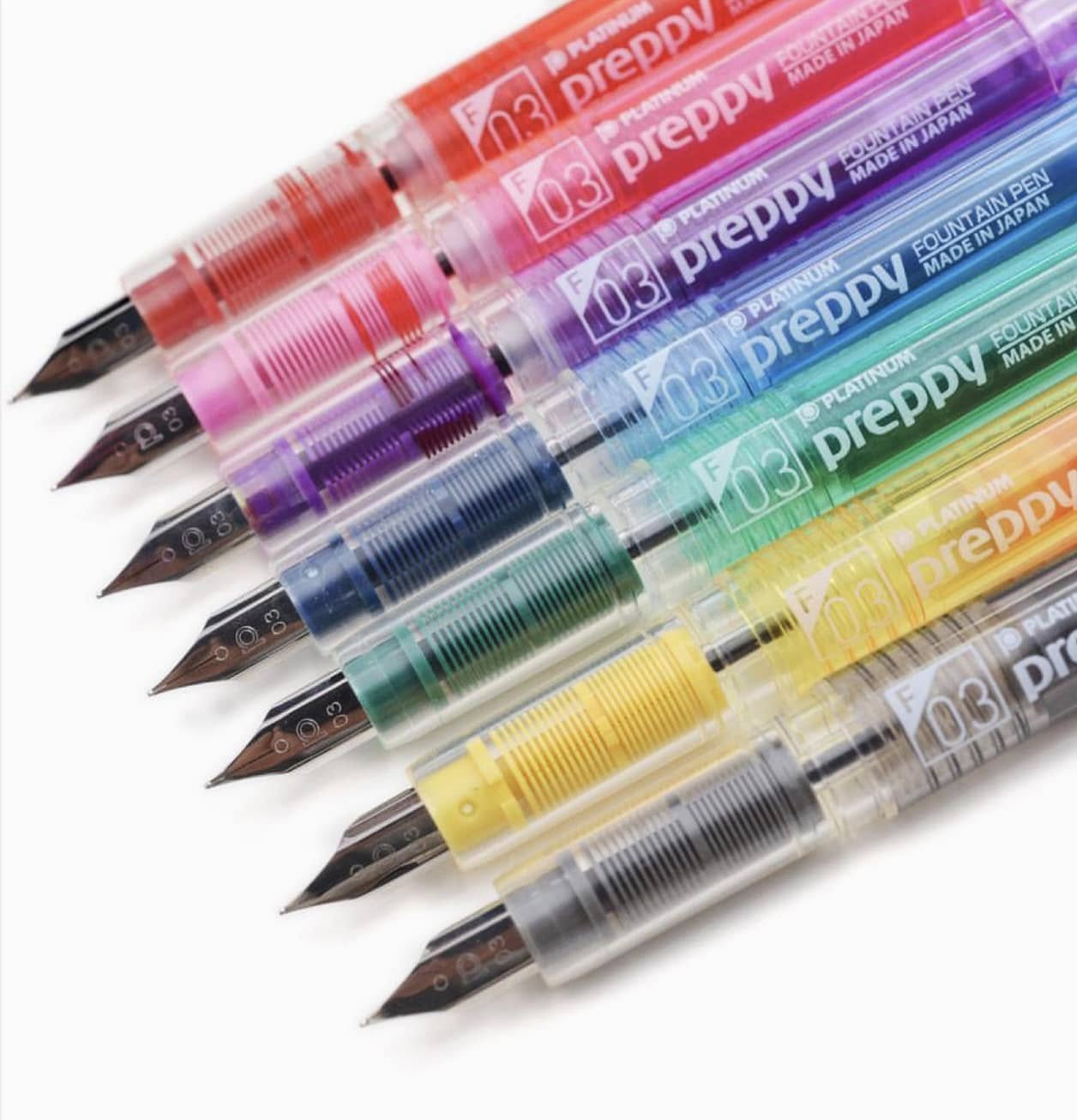 Platinum Preppy - Fountain Pen - 02 - Extra Fine - Black