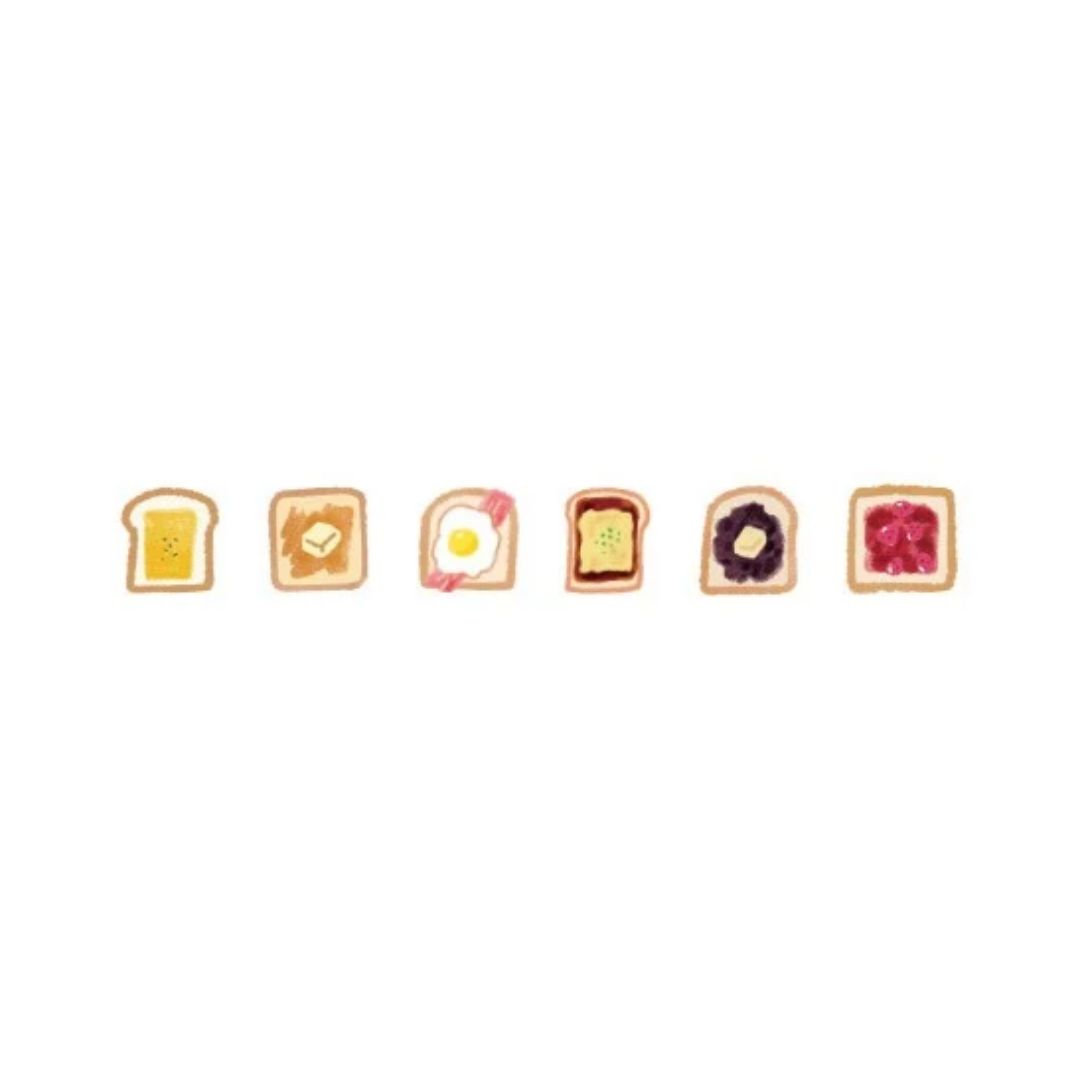 PLUS Deco Rush - Decoration Tape - Planner Day - Breakfast