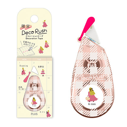 PLUS Deco Rush - Decoration Tape - Planner Day - Lady
