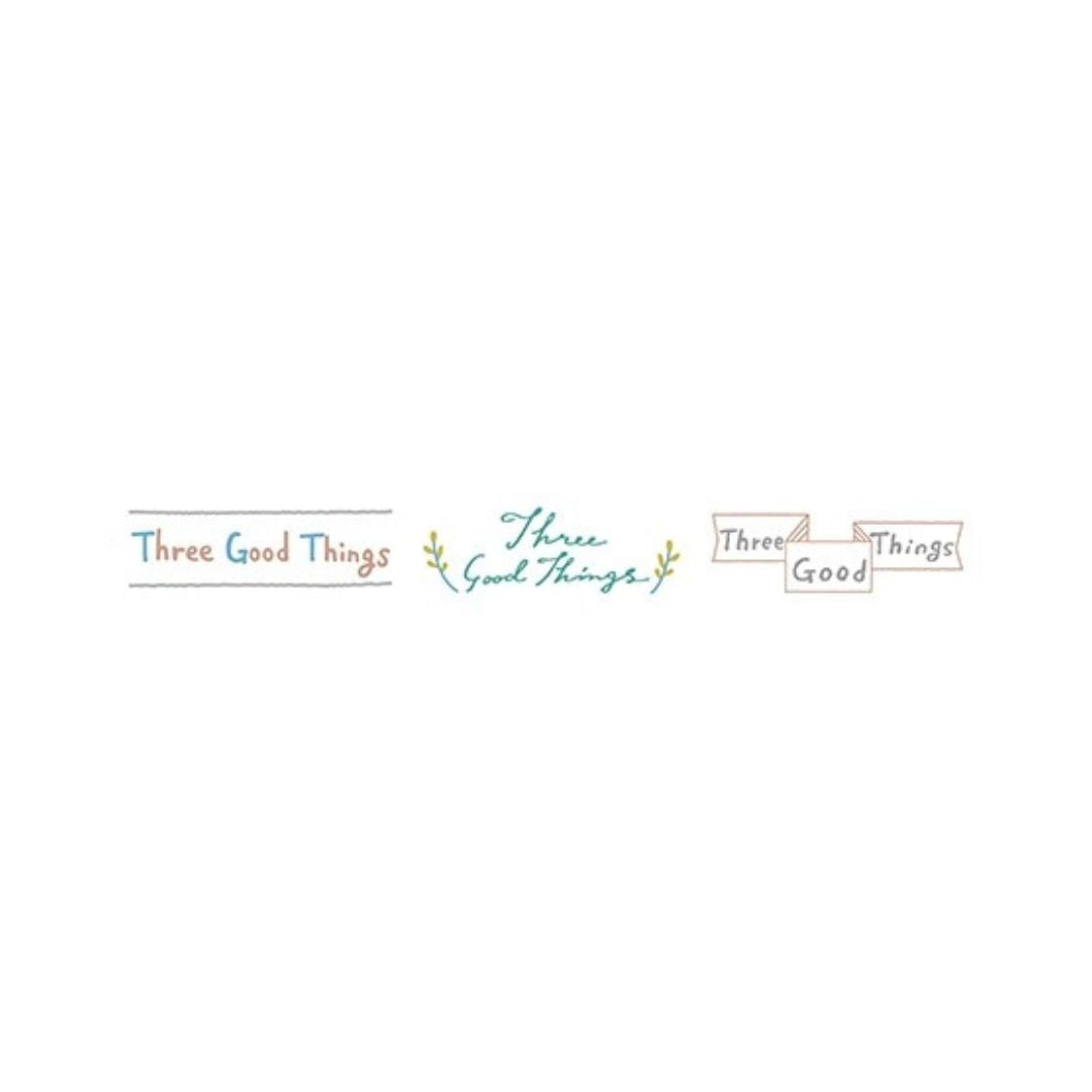 PLUS Deco Rush - Decoration Tape - Three Good Things