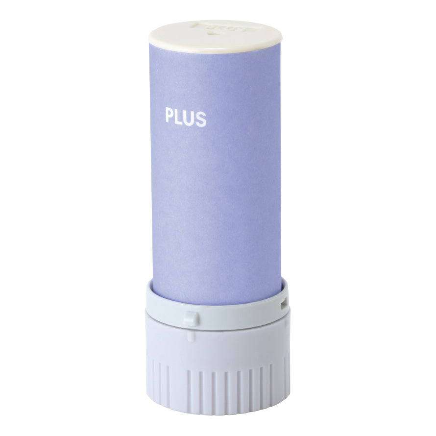 PLUS Personal Protection Information Stamp Roller - Keishipon - Slim Fit - Purple