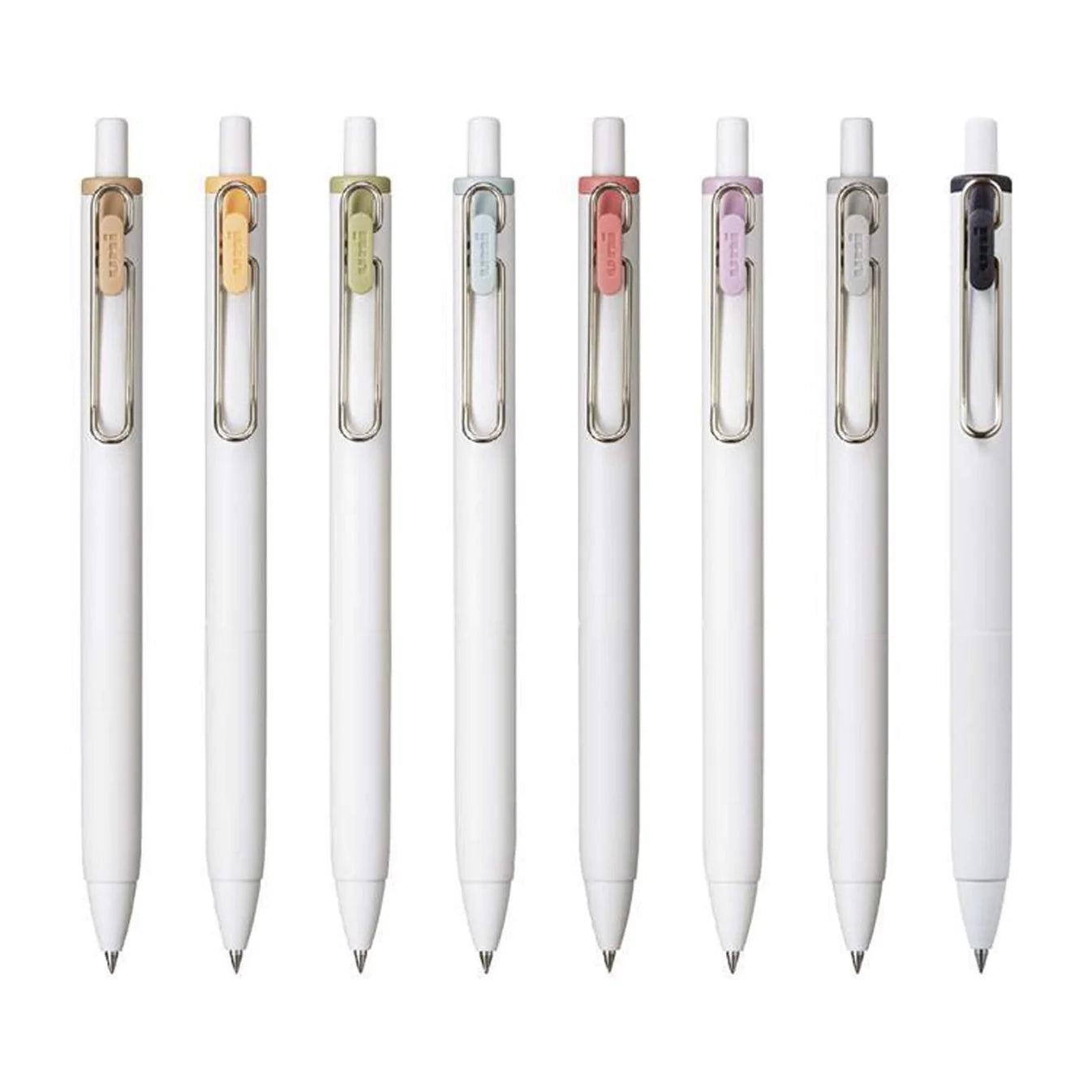 UNI-BALL One - Fika Color - 8 Color Set - 0.38mm