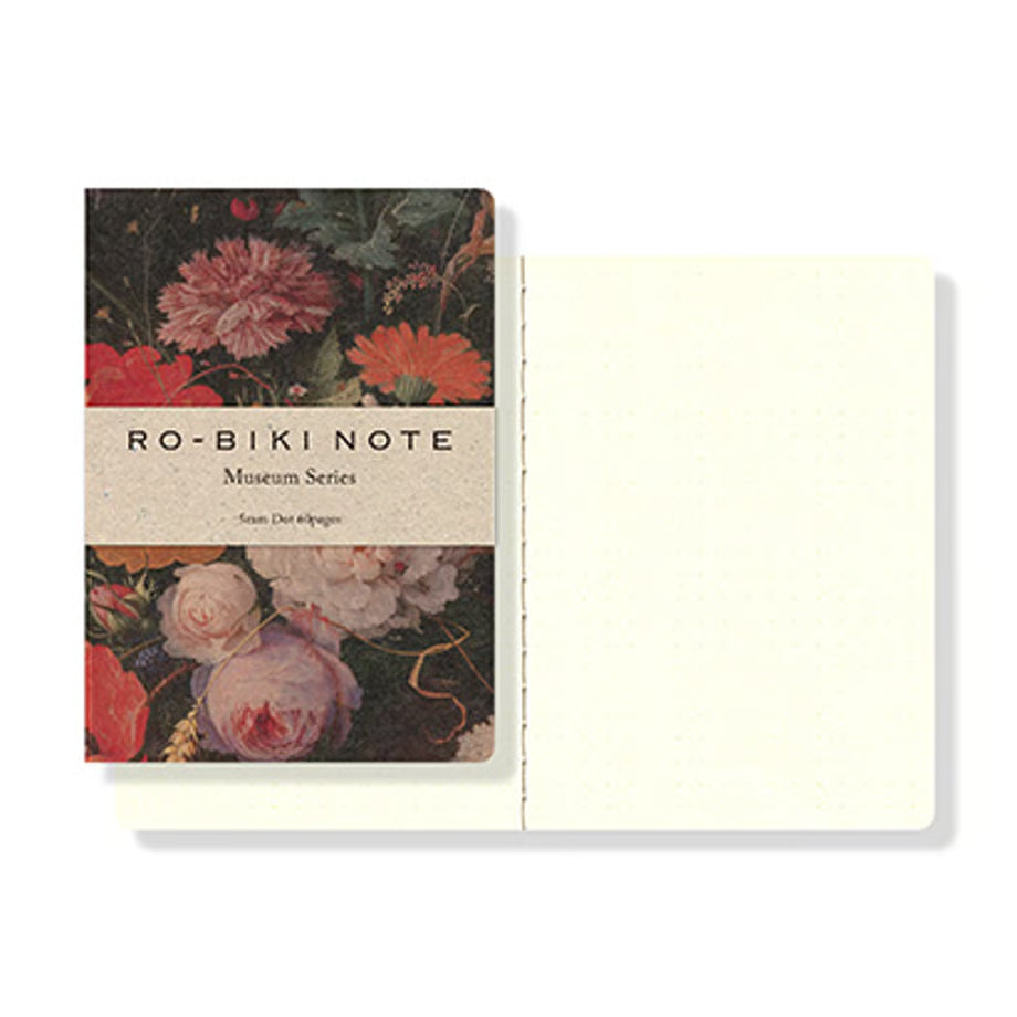 YAMAMOTO PAPER Ro-Biki Note - Museum Series - Flower GA041