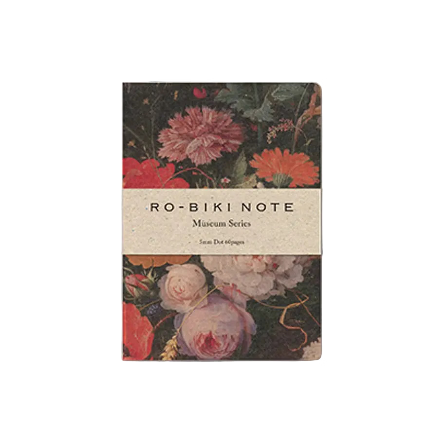 YAMAMOTO PAPER Ro-Biki Note - Museum Series - Flower GA041