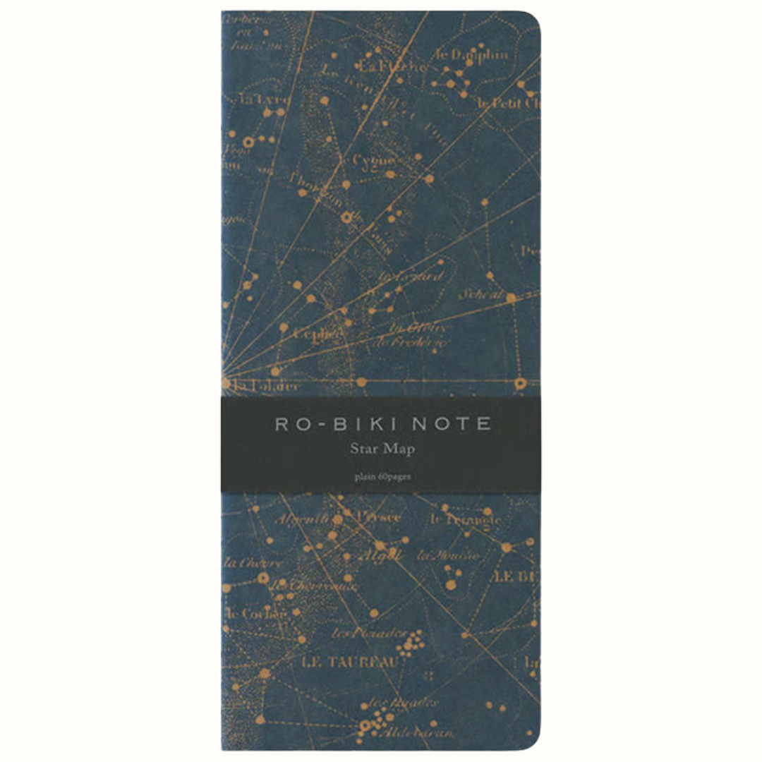 YAMAMOTO PAPER Ro-Biki Notebook - Map Series - Star Map