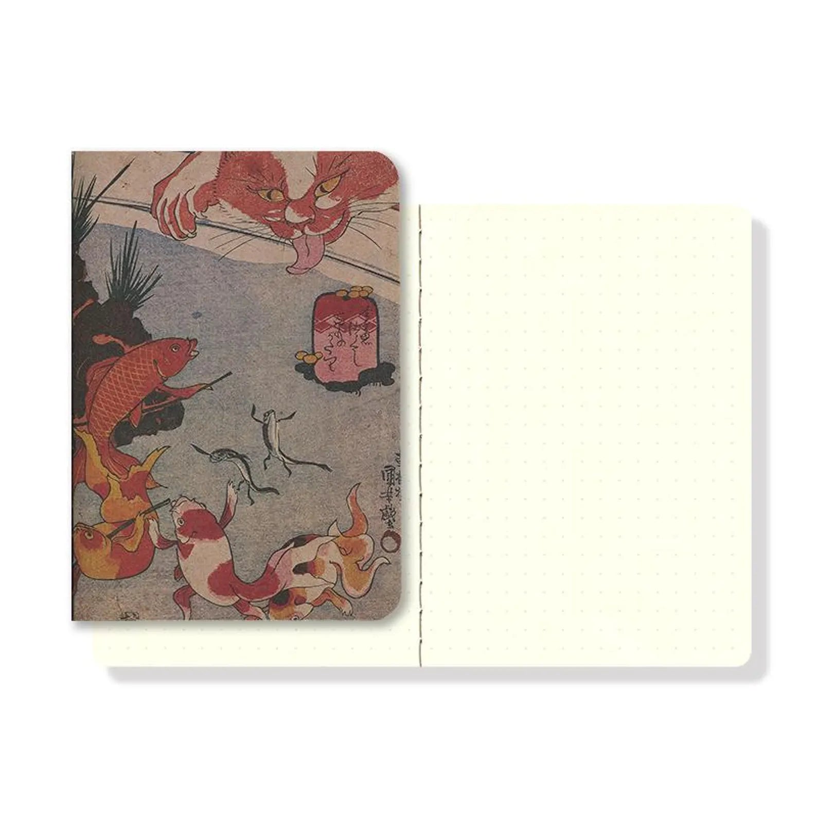 YAMAMOTO PAPER Ro-Biki Notebook - Museum Series - Kingyo