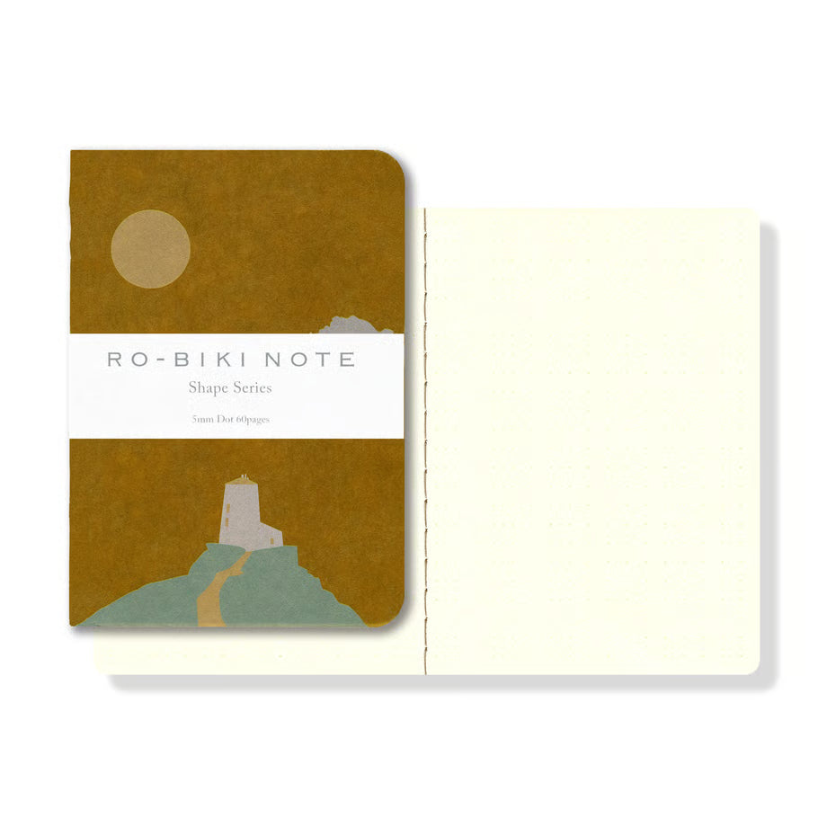 YAMAMOTO PAPER Ro-Biki Notebook - Shape Series - Lighthouse