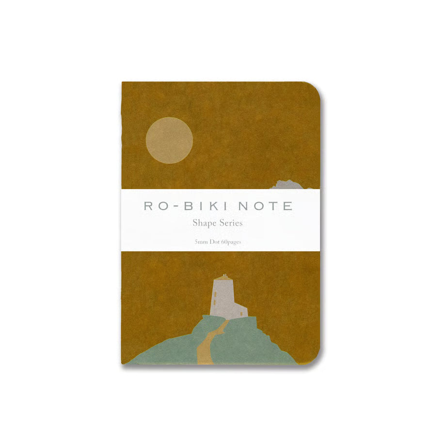 YAMAMOTO PAPER Ro-Biki Notebook - Shape Series - Lighthouse