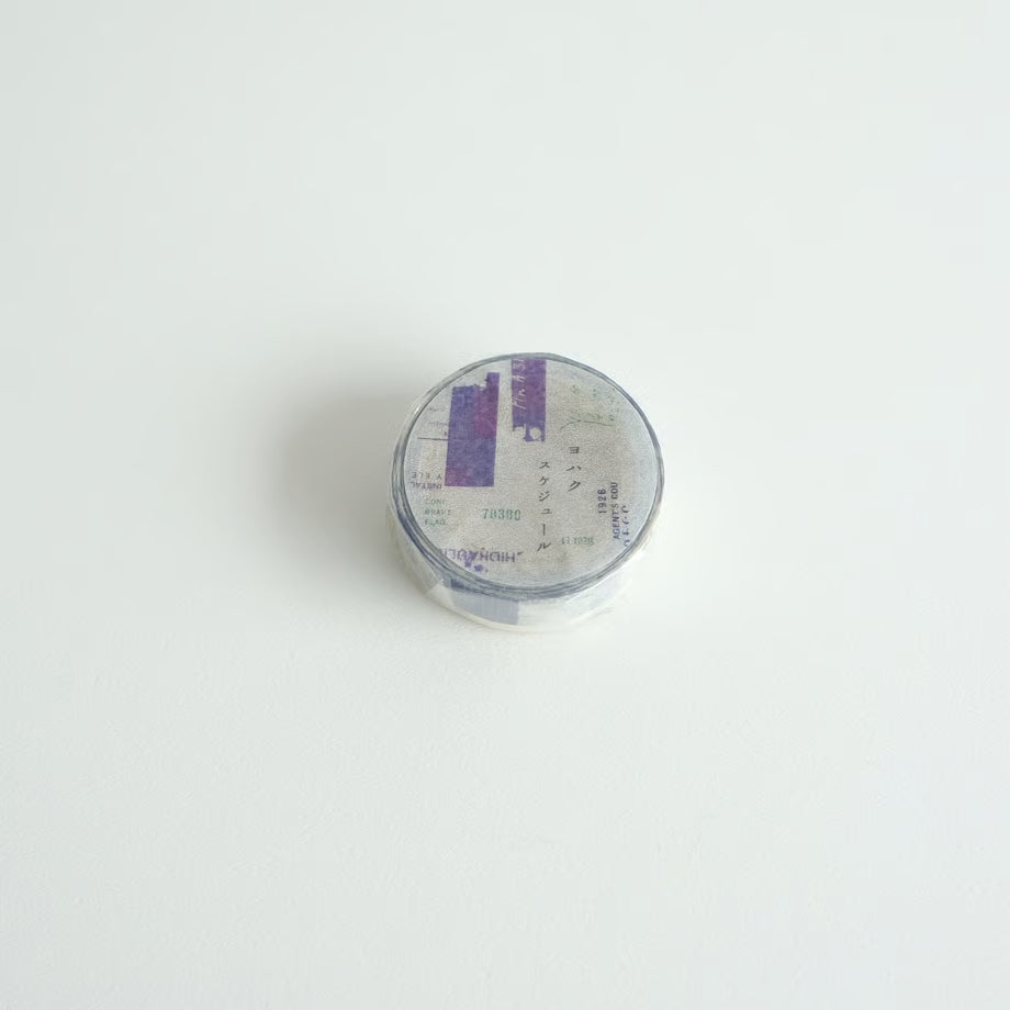YOHAKU Masking Tape - Y-153 Schedule